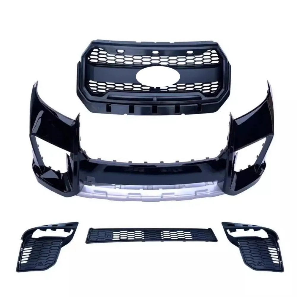 For Ford Expedition 2020-2023 Modified Front Bumper Grill Mask Fog Lamp Frame Aluminium alloy Engine Hood Auto Accessories