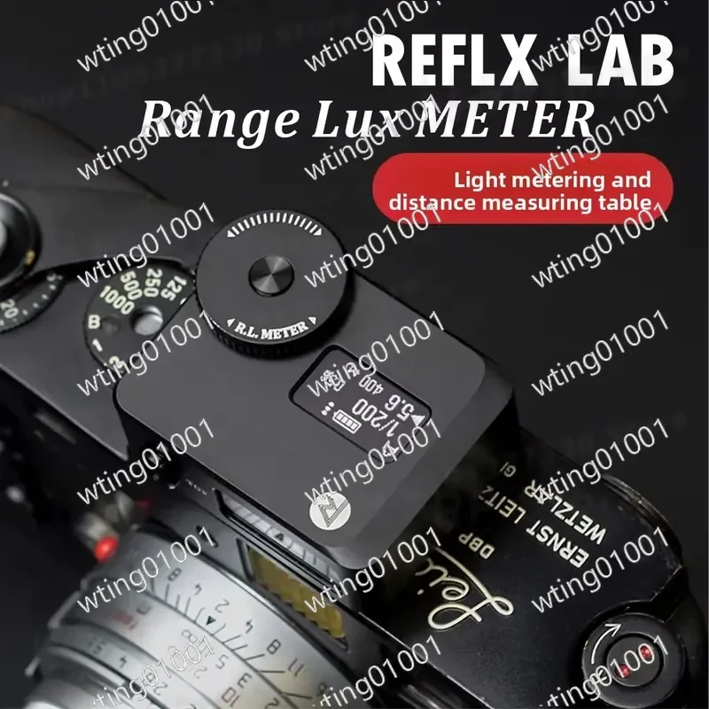 for REFLX LAB Range Lux High Precision Aluminum Alloy Meter Professional Light Measurement Tool Durable Metal Body Accurate