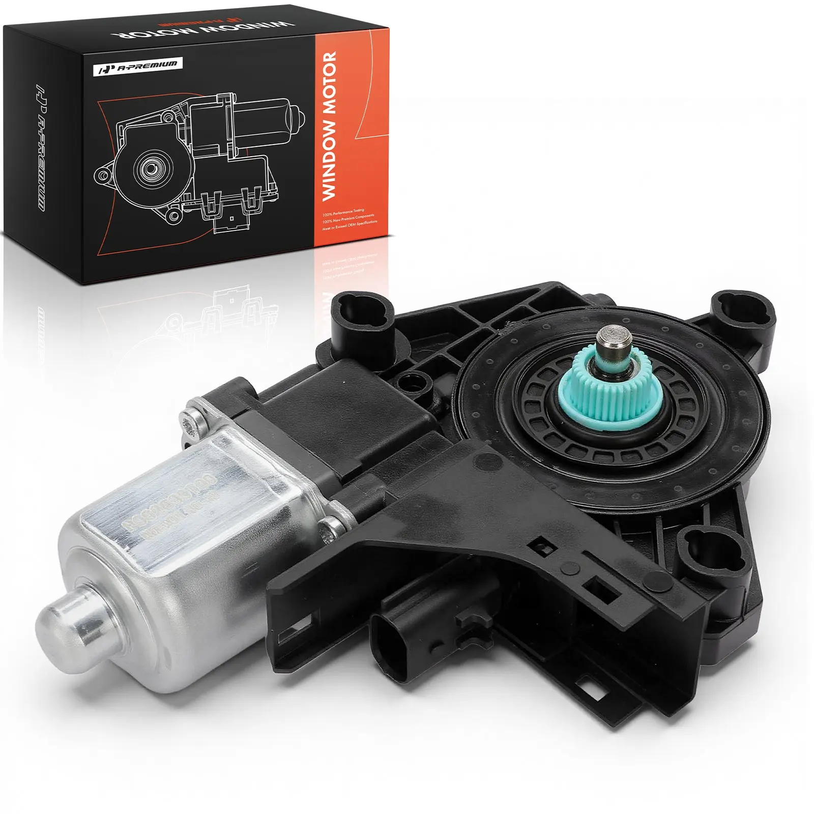A-Premium Rear Right Passenger Side Window Motor for Jeep Compass 2017-2020