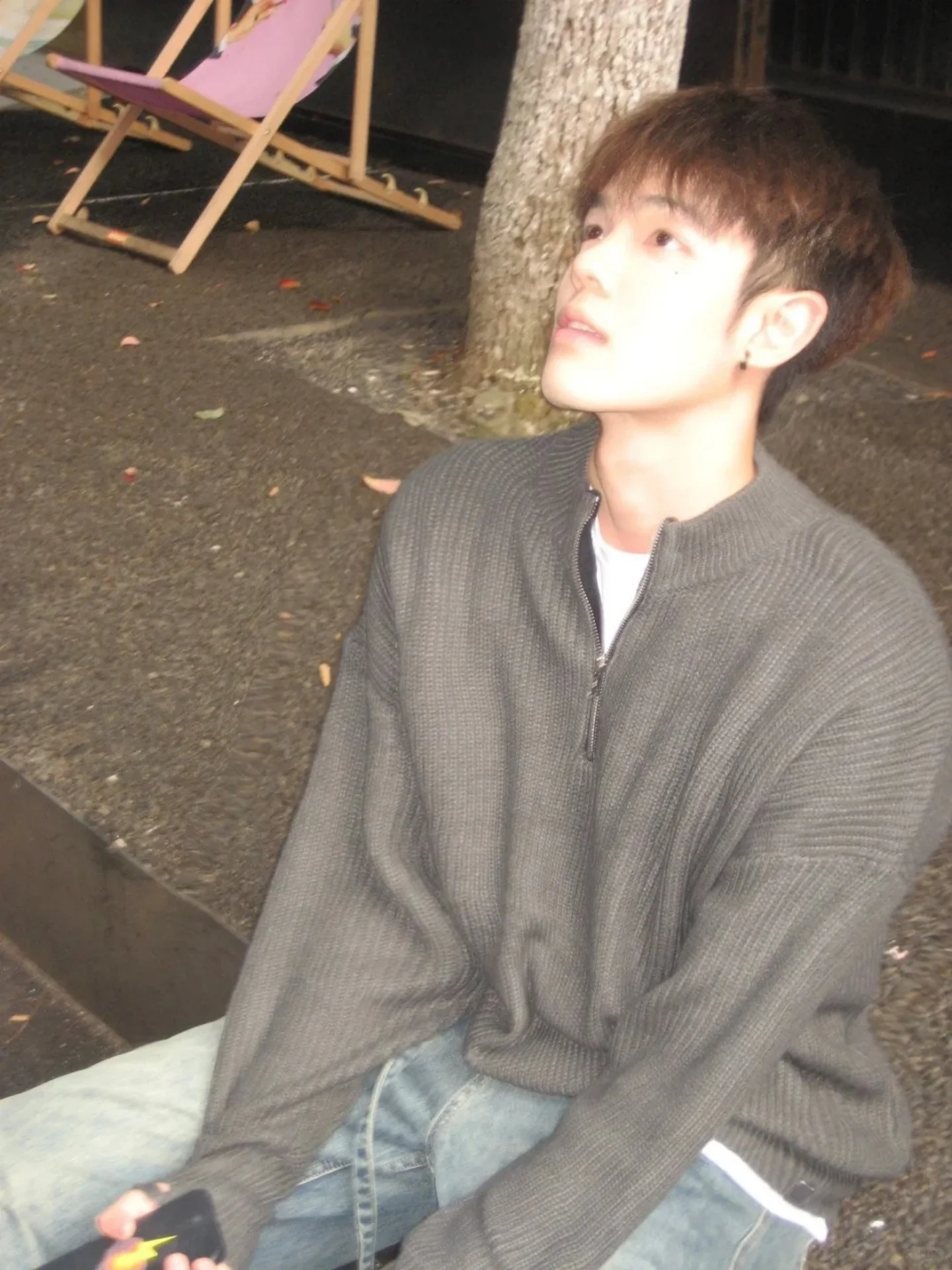 

Мужской вязаный свитер Henry Collar свободного кроя Haome Lazy с молнией, осенняя верхняя одежда, удобный, мягкий, с длинными рукавами