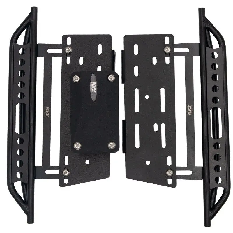 KYX simulation model car SCX10 hand welded metal pedal 313 wheelbase horse human foot pedal with receiving box