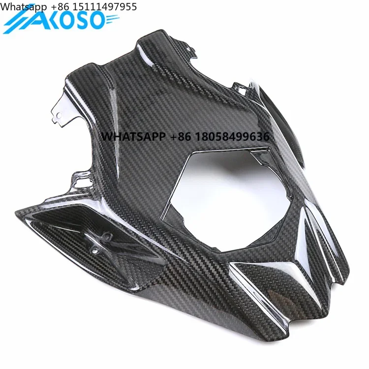 AKOSO Motorcycle Accessories Real Carbon Fiber Under Tail Seat Cover Panel Cowl Fairing for  S1000RR M1000RR 2019-2022