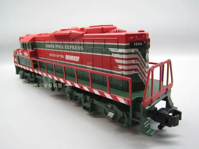 

Diecast LIONEL 1/48 Scale American Flyer Trains GP-9 CHRISTMAS Locomotive Alloy Car Model Collectible Toy Gift Souvenir Display