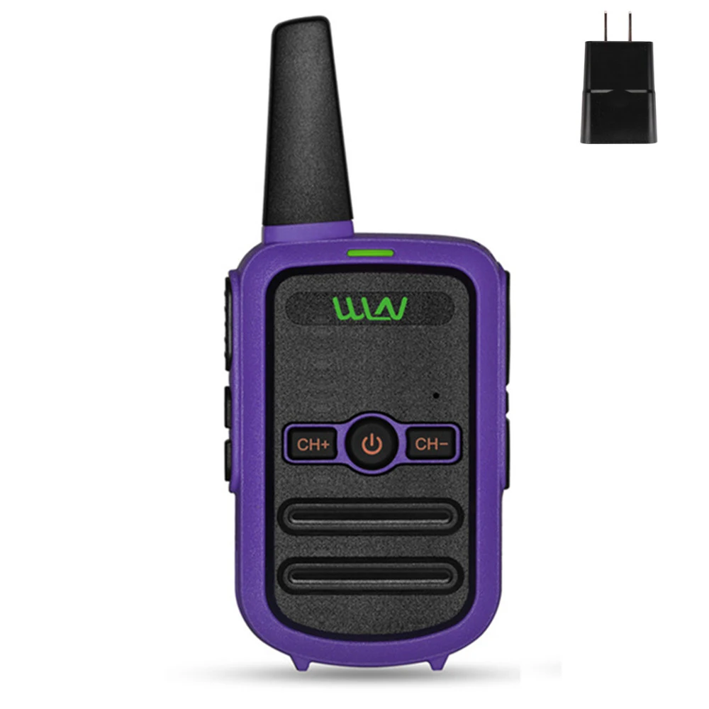 WLN KD-C51 Mini Portable Handheld Wireless High Power Walkie Talkie Profession FM Transmitter Receiver Two Way Radio Adapter