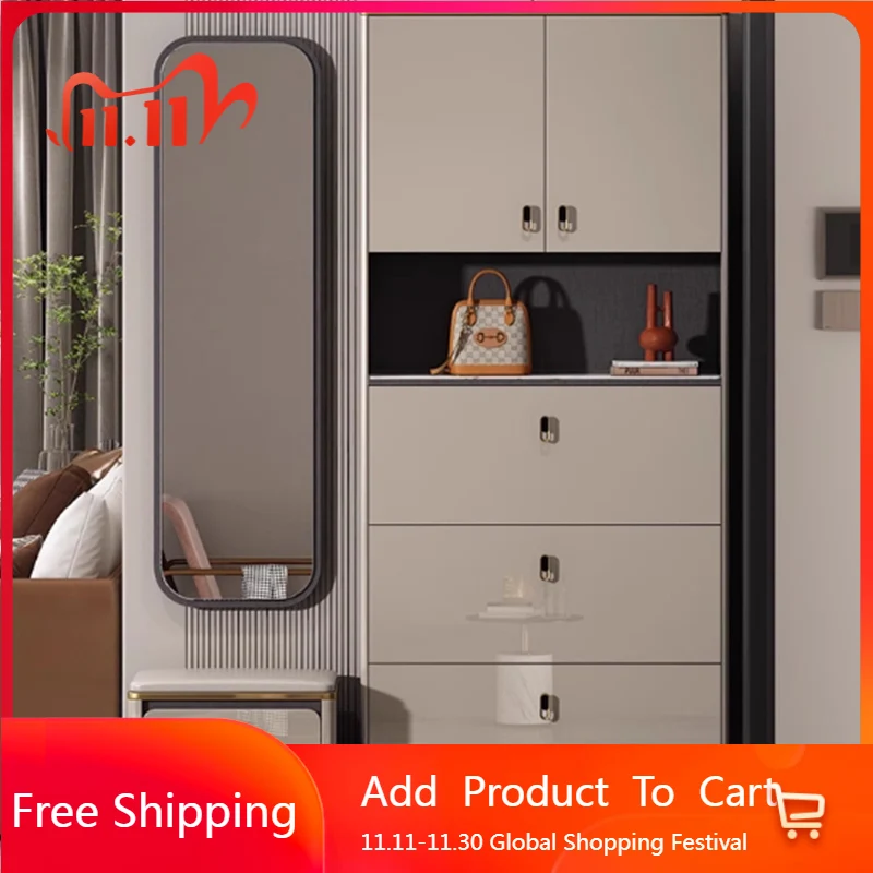 

Modern Hallway Shoe Cabinet Shelves Closet System Living Room Tower Shoe Shelf Luxury Designer Gabinete Shoemakers Furniture