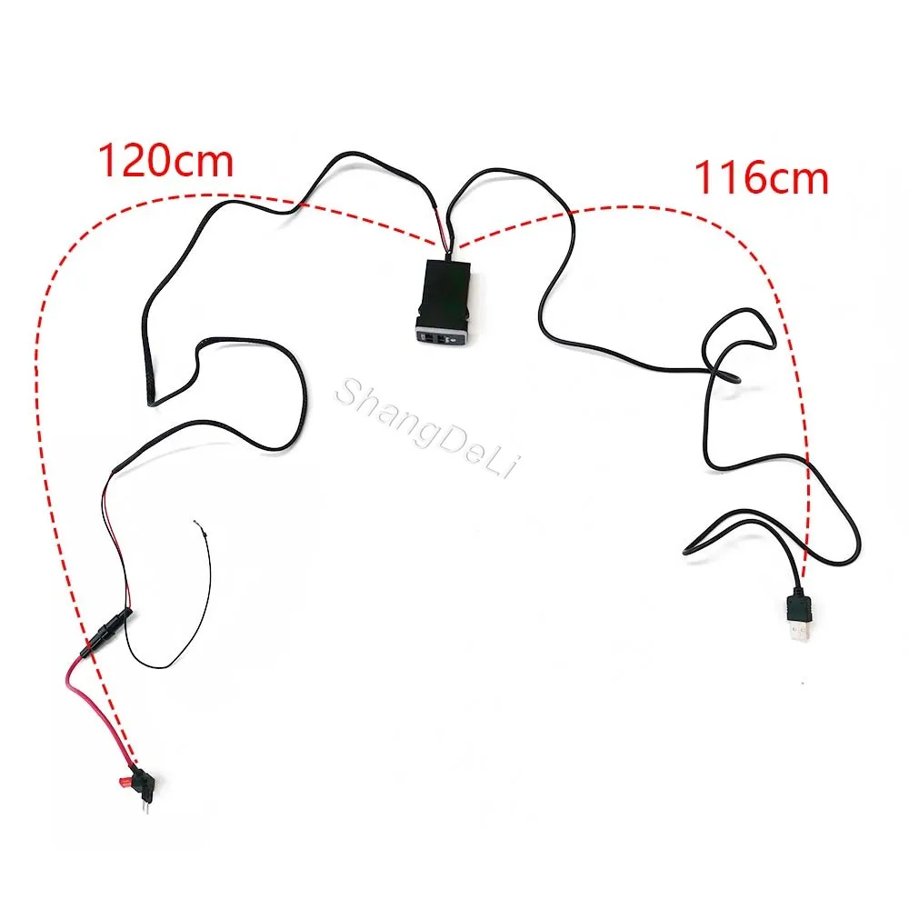 12V/24V Fit For Toyota FJ Cruiser Car Dual Phone Charger Socket QC3.0 USB Charging Power Audio Adapter Car Accessories view 3