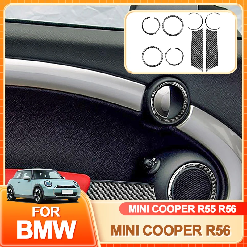 

Держатель для очков, горячая дверная ручка/украшение для динамика, накладка, наклейка для BMW Mini Cooper Hardtop R56 Clubman R55, Convertible R5