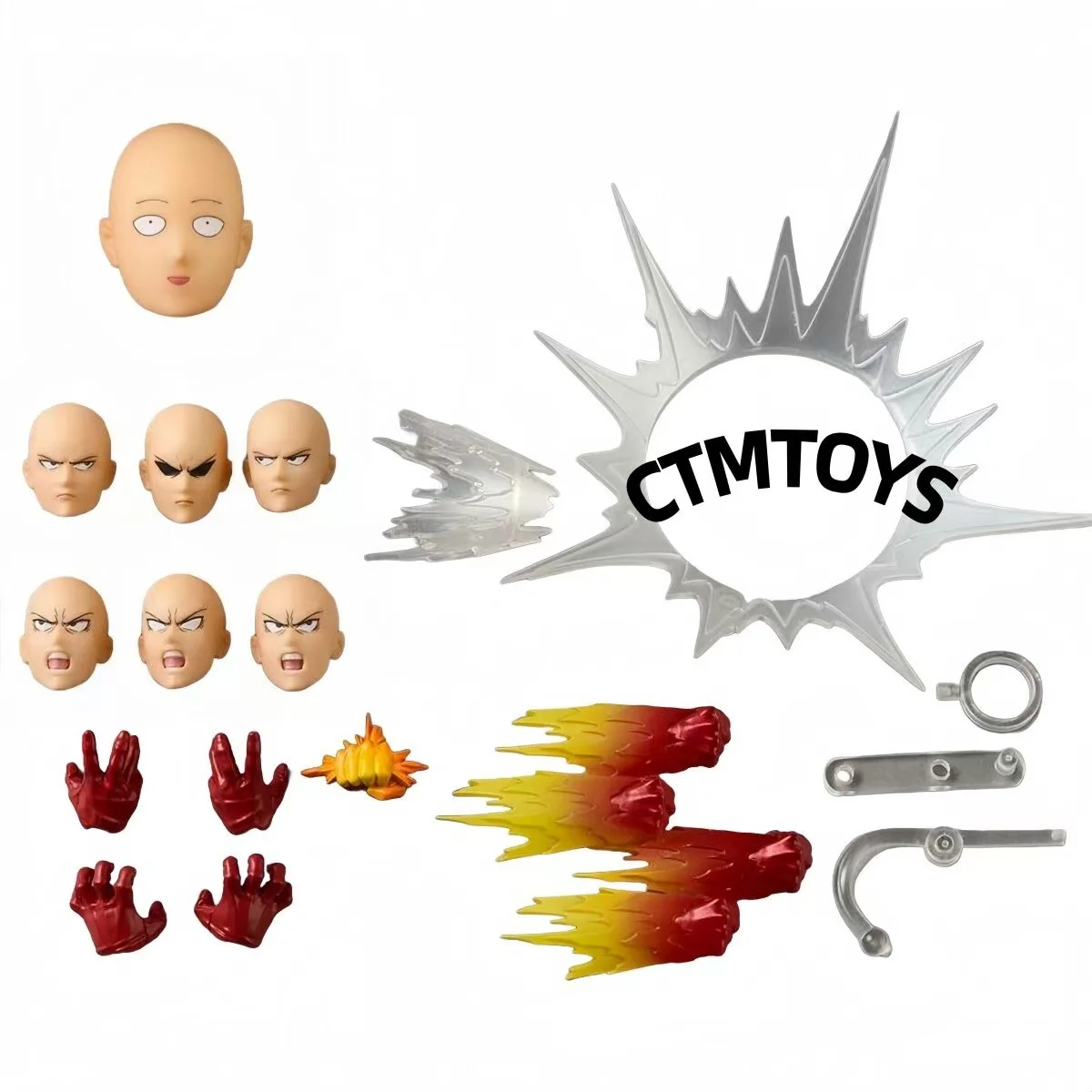 متوفر في المخزون Kaiyodo One Punch Man Saitama Amazing Yamaguchi Revoltech Saitama Anime Action Collection أرقام نموذج ألعاب هدايا