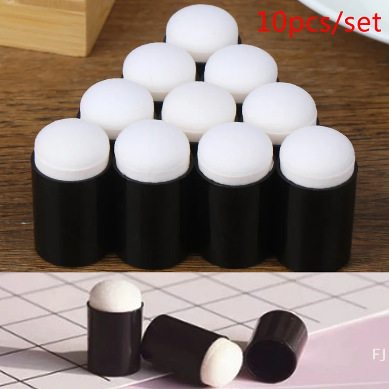 

[YU]10x Finger Sponge Daubers Foams for Applying Ink Chalk Iinking Staining Art Tool