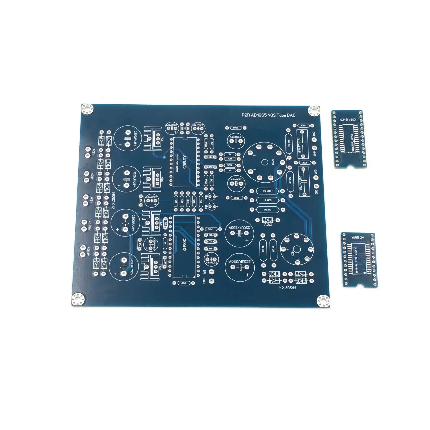 R2R Architecture AD1865 NOS Tube DAC Board Bare PCB