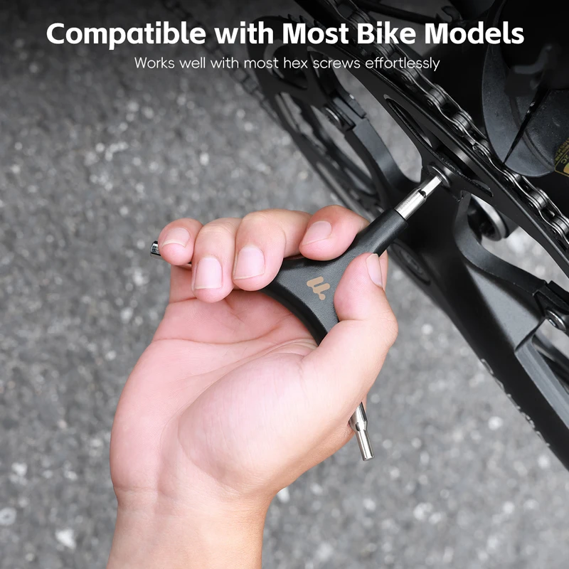 WEST BIKING 3-In-1 Multifunctional Hex Wrench Bicycle Repair Y-shaped Wrench Portable Cycling Maintenance Tool Bike Accessories