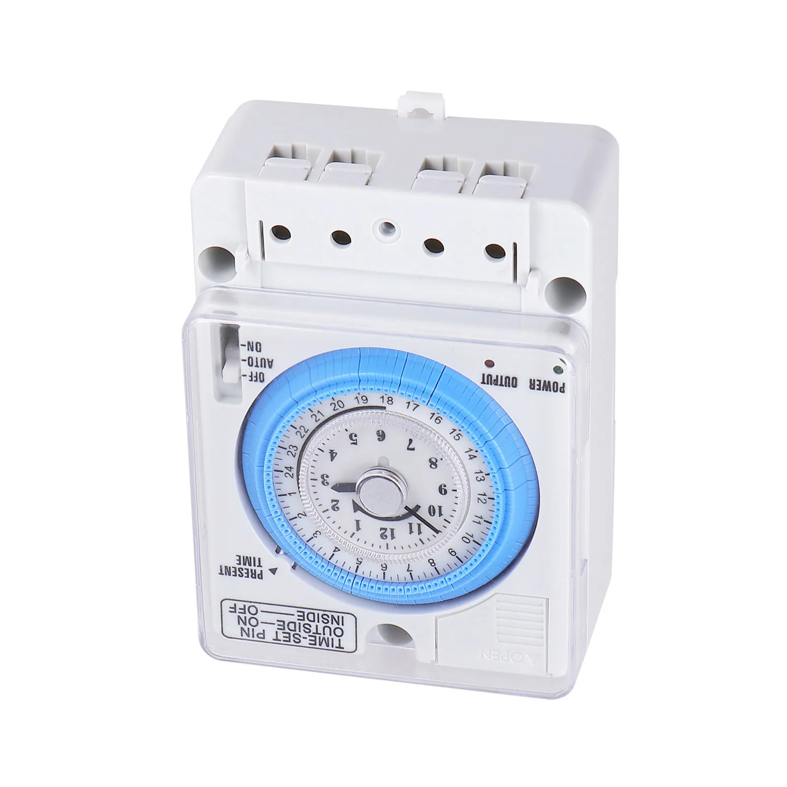 

Mechanical Kitchen Timer Compact Countdown Timer For Baking Cooking Eggs Pancakes Cakes Home Use White 48Vac/Dc
