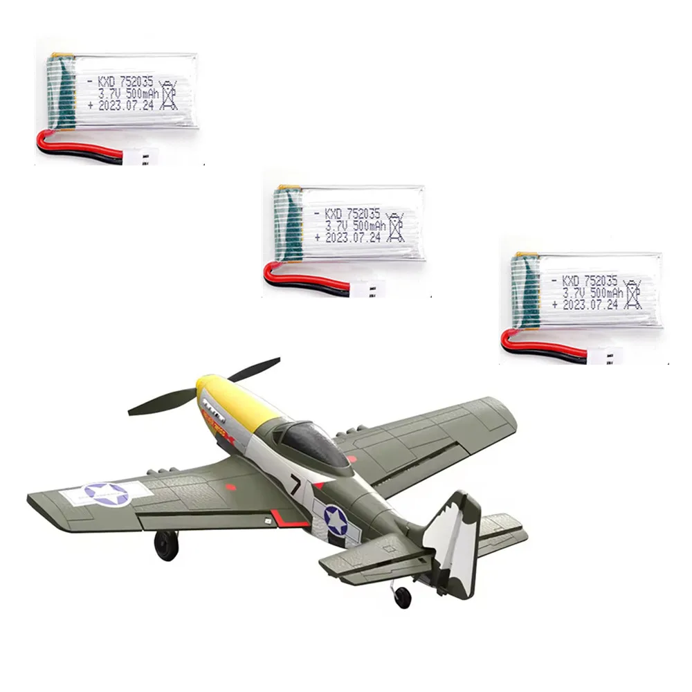 

W551 plane Battery 3.7V 500mAh / W551 plane Parts W551 Accessories
