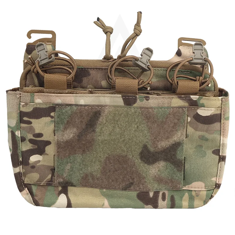 OPHIDIAN Hunting Vest Chest Mount DOPE Front Cover Pocket with Triple Magazine Pocket Kangaroo Pocket