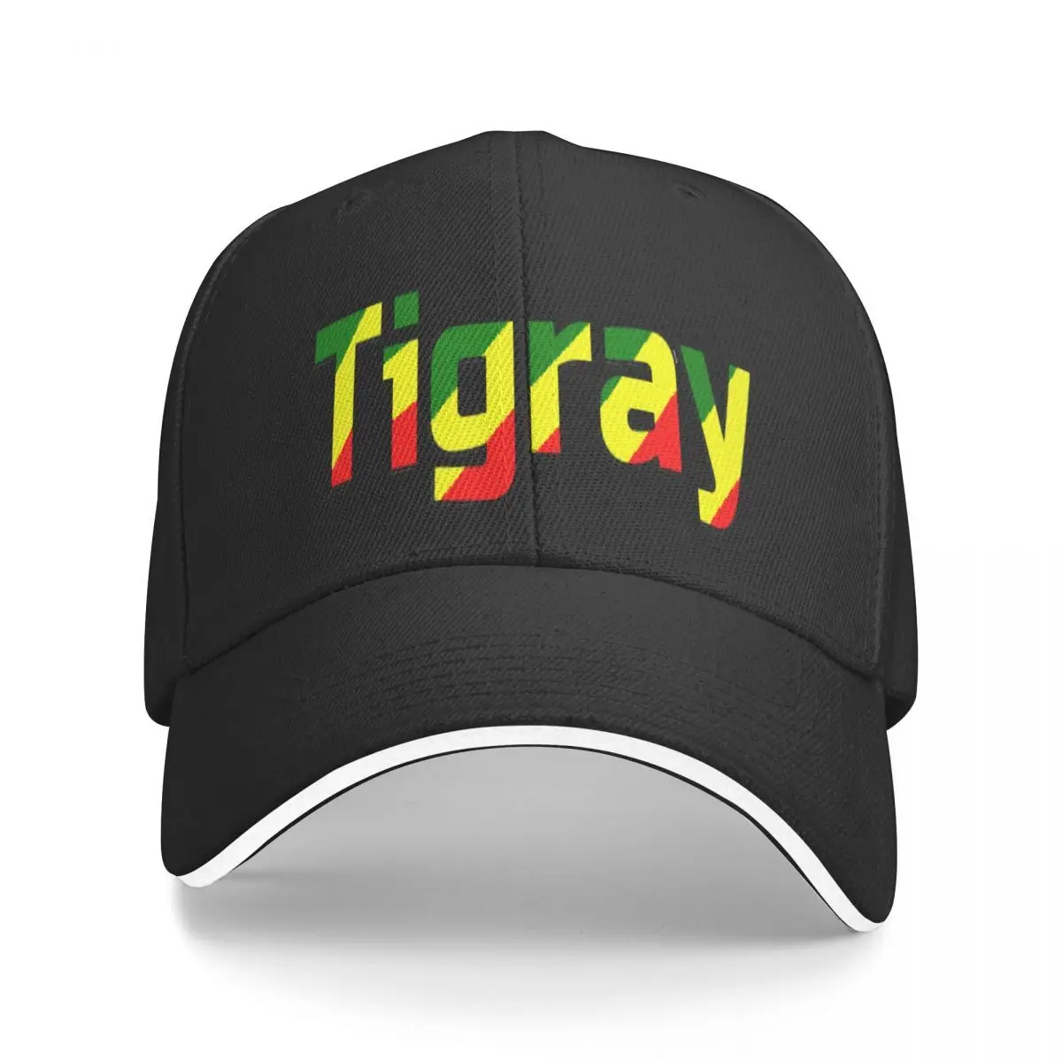 Tigray Region Map Flag 730 Cap Women Hat Sports Caps Baseball Caps Baseball Cap Man Man Hat Baseball Cap