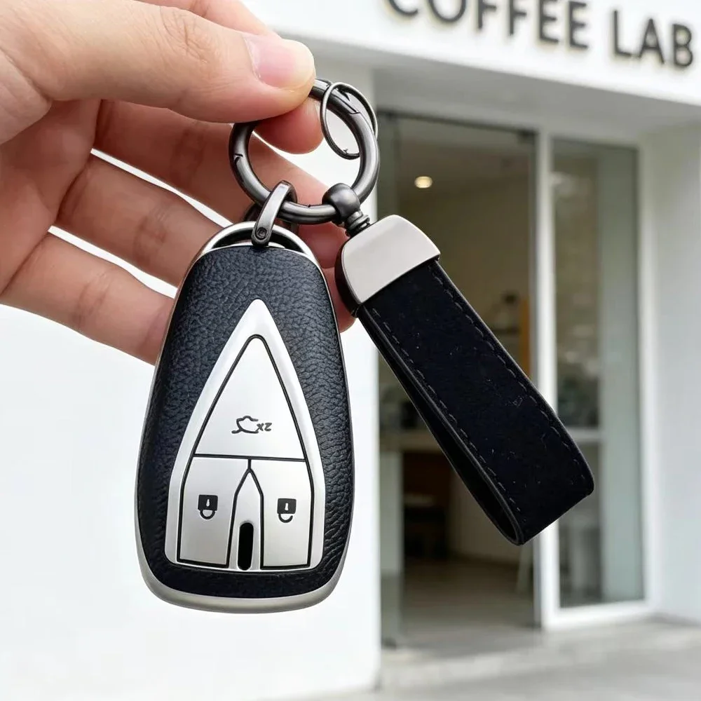 4 Button TPU Car Key Case Cover for Changan Unit CS75 X7 Cs55 Cs75plus Holder Fob Box Keyring Shell Bag Keychain