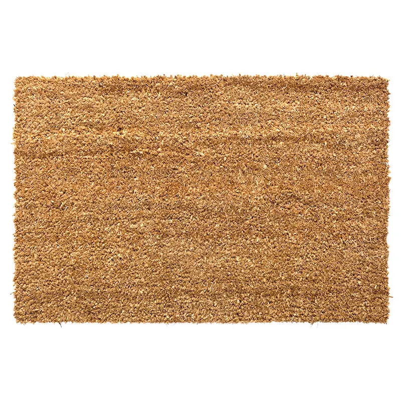 

Outdoor Entrance Thick Unpainted Brown Plain Pvc Coir Fiber Coconut Coco Door Mats Doormats