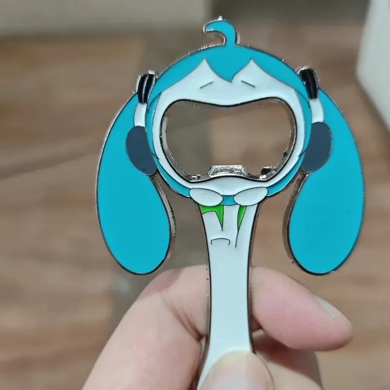 Hatsune Miku high color value creative new metal bottle opener cute creative magnetic suction special screwdriver for friends - view 4