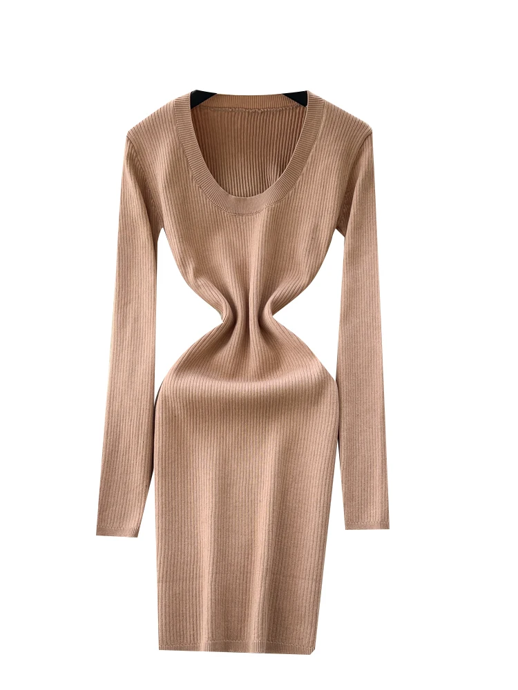 Ele malha longa sve redonda ne dr emagrecimento cintura alta fibra de poliéster temporada de inverno bodycon saia ci commute