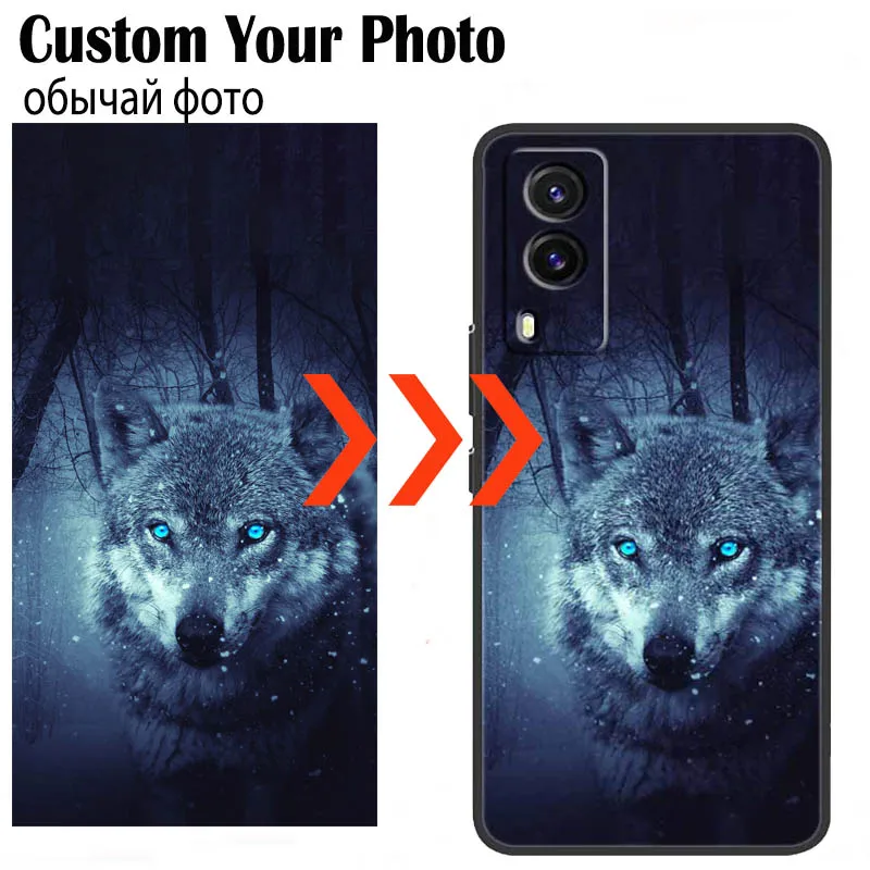 Custom Personalized Cases For Vivo V21E 5G V2055 V2061 DIY Phone Cover For Vivo V21 V21S V2050 Photo Picture Imagen Design Funda