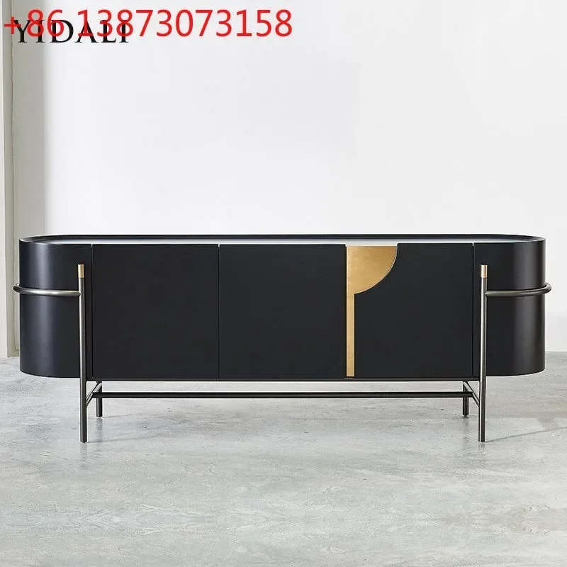 Nordic design home entrance entrance entrance storage paint side cabinet customization