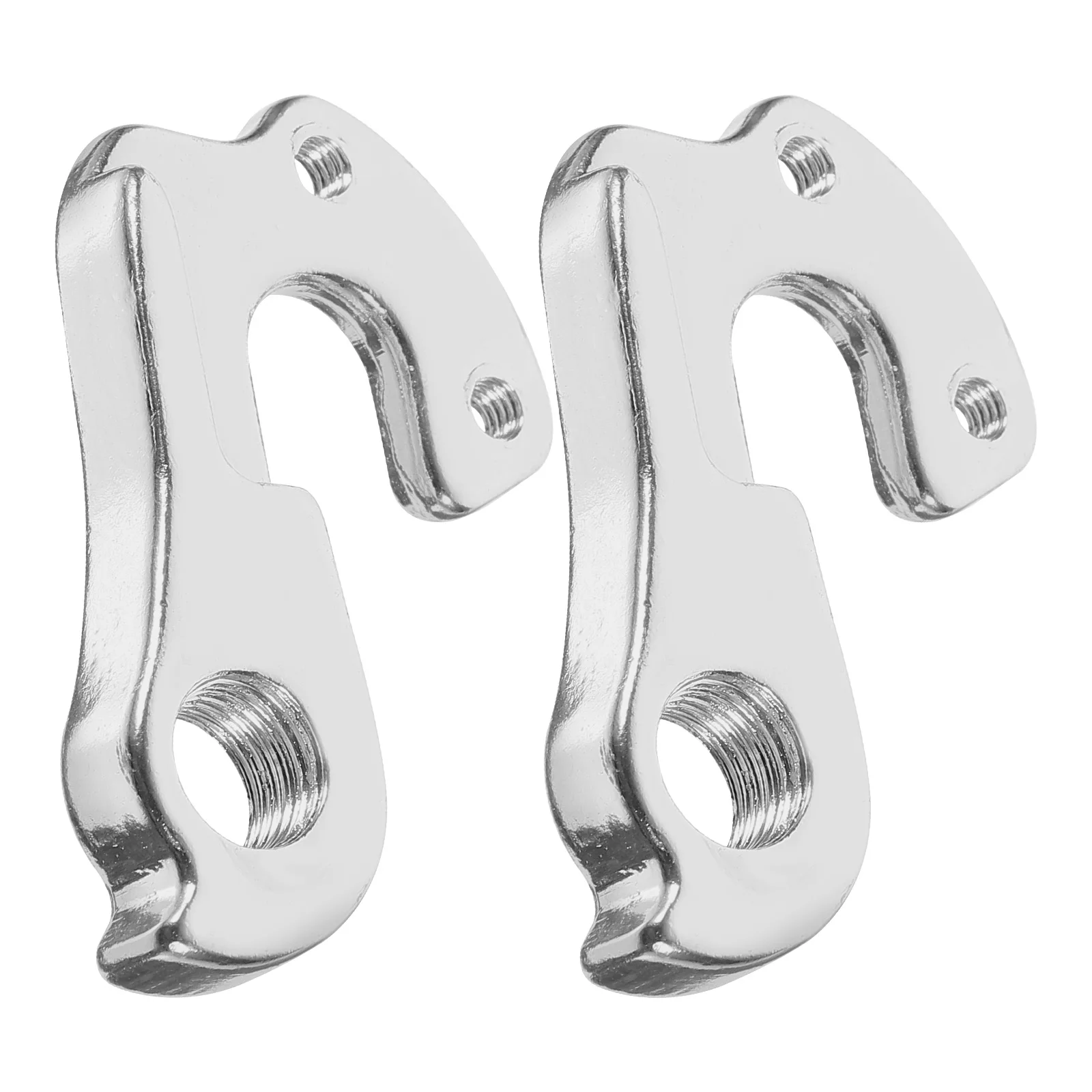 

2 pcs Alloy Rear Derailleur Hanger Bike Frame Tail Hook Protector Durable Easy Install Fits Most Bikes Adapter Converter