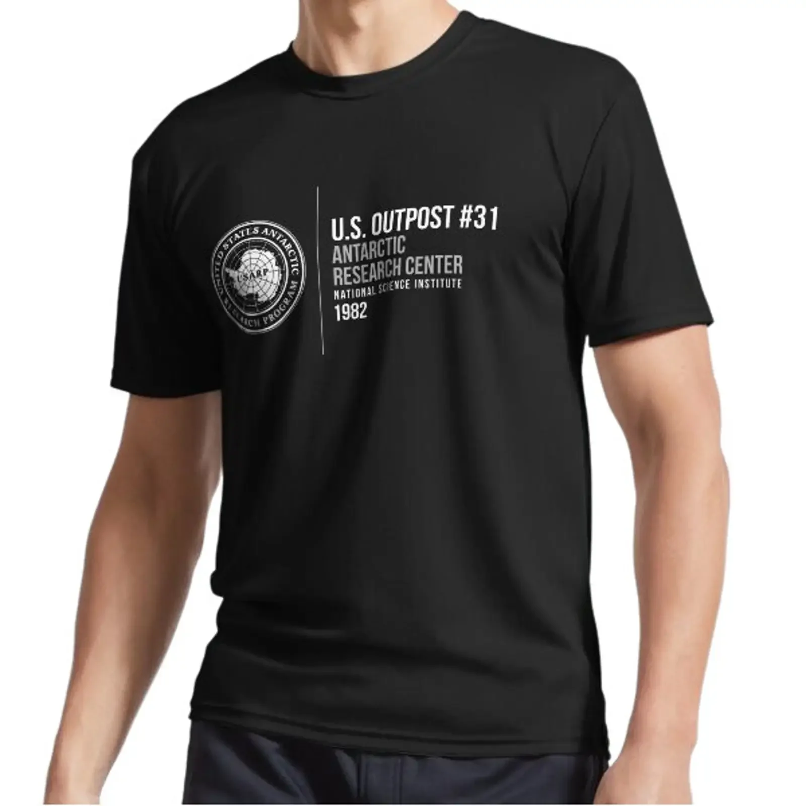 New Outpost 31 Antarctic Research Center Active Logo T Shirt Funny Size S to 5XL vintage Washed fashion Soft homme Comfortable
