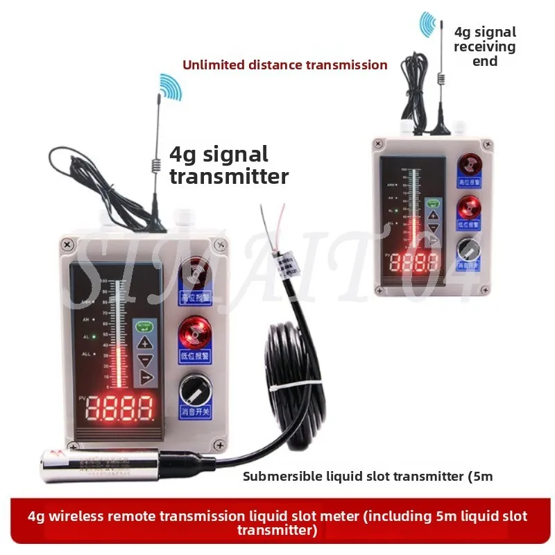 Water Level Display Instrument Fire Tank Liquid Level Gauge, Input Liquid Level Transmitter