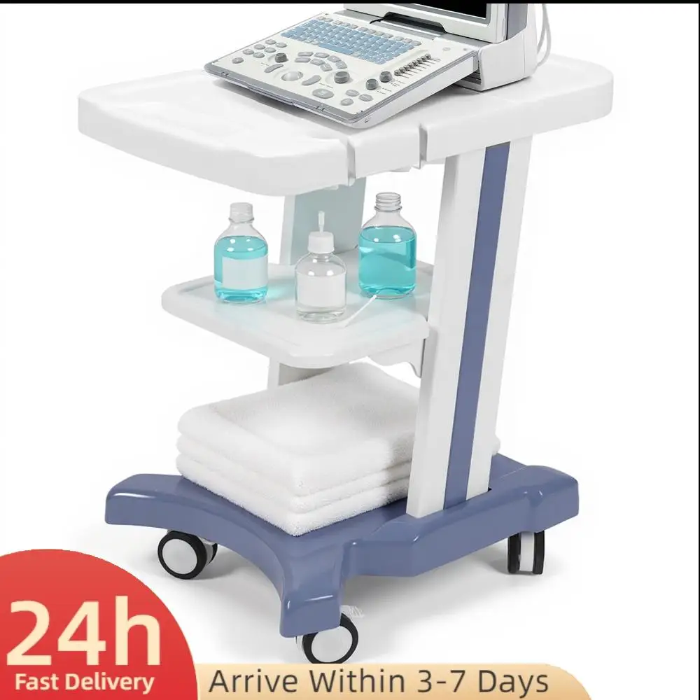 

Mobile Ultrasound Cart for Ultrasonic Imaging Scanner System Medical Cart with Wheels for Hospital Dental Clinics Beauty Salons