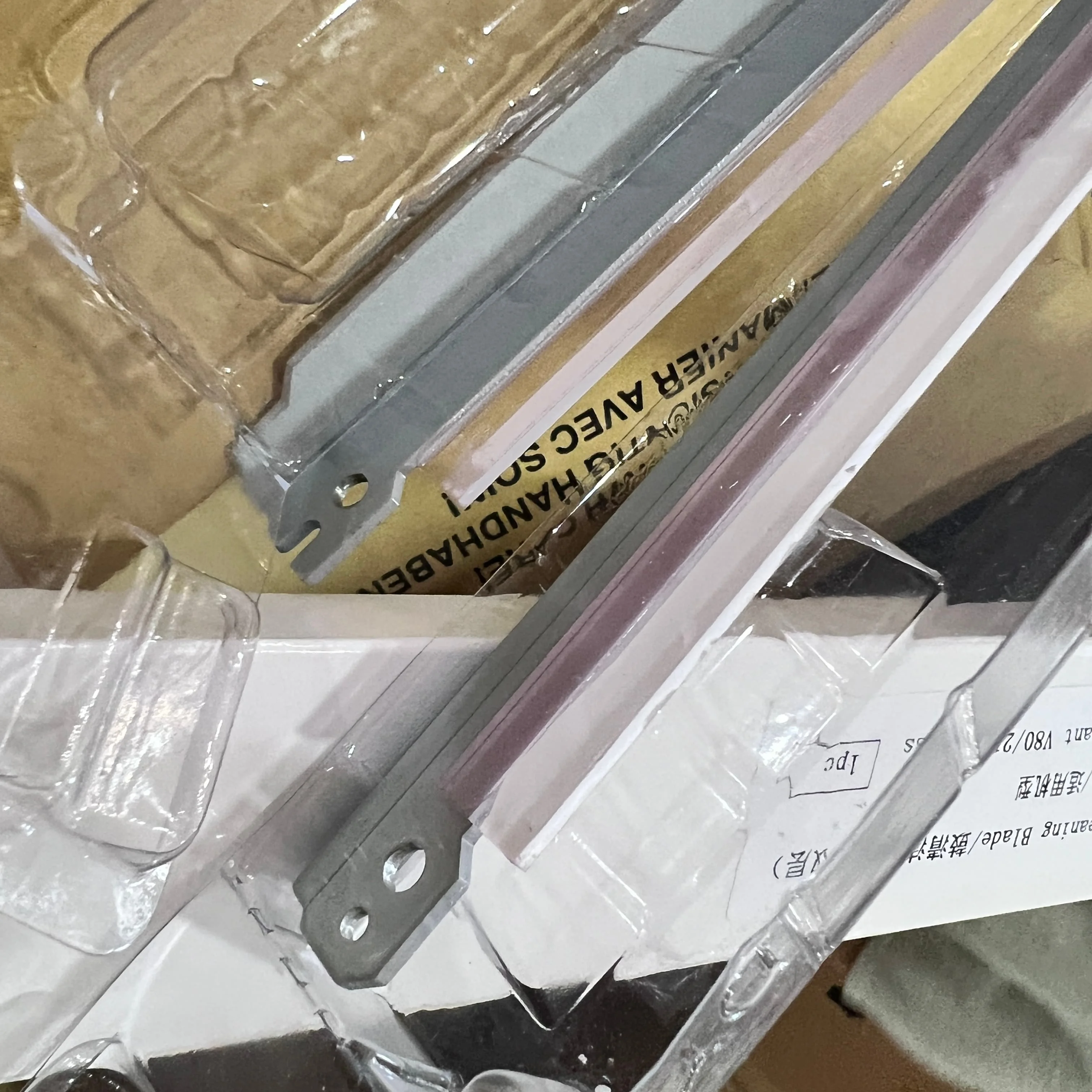 

4 лезвия для чистки барабана OEM V80 для копировального аппарата Xerox Versant 80 180 2100 3100 V80 V180 V2100 V3100 013R00674 013R00676