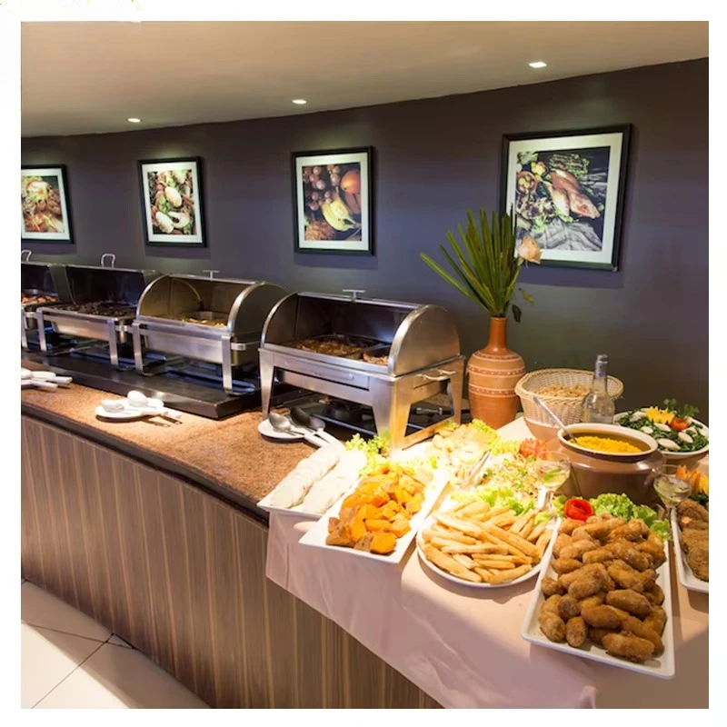 One Stop Hotel Banquet Buffet Equipment Set Food Warming Lamp Buffet Station Complete Catering Solution for Restaurant