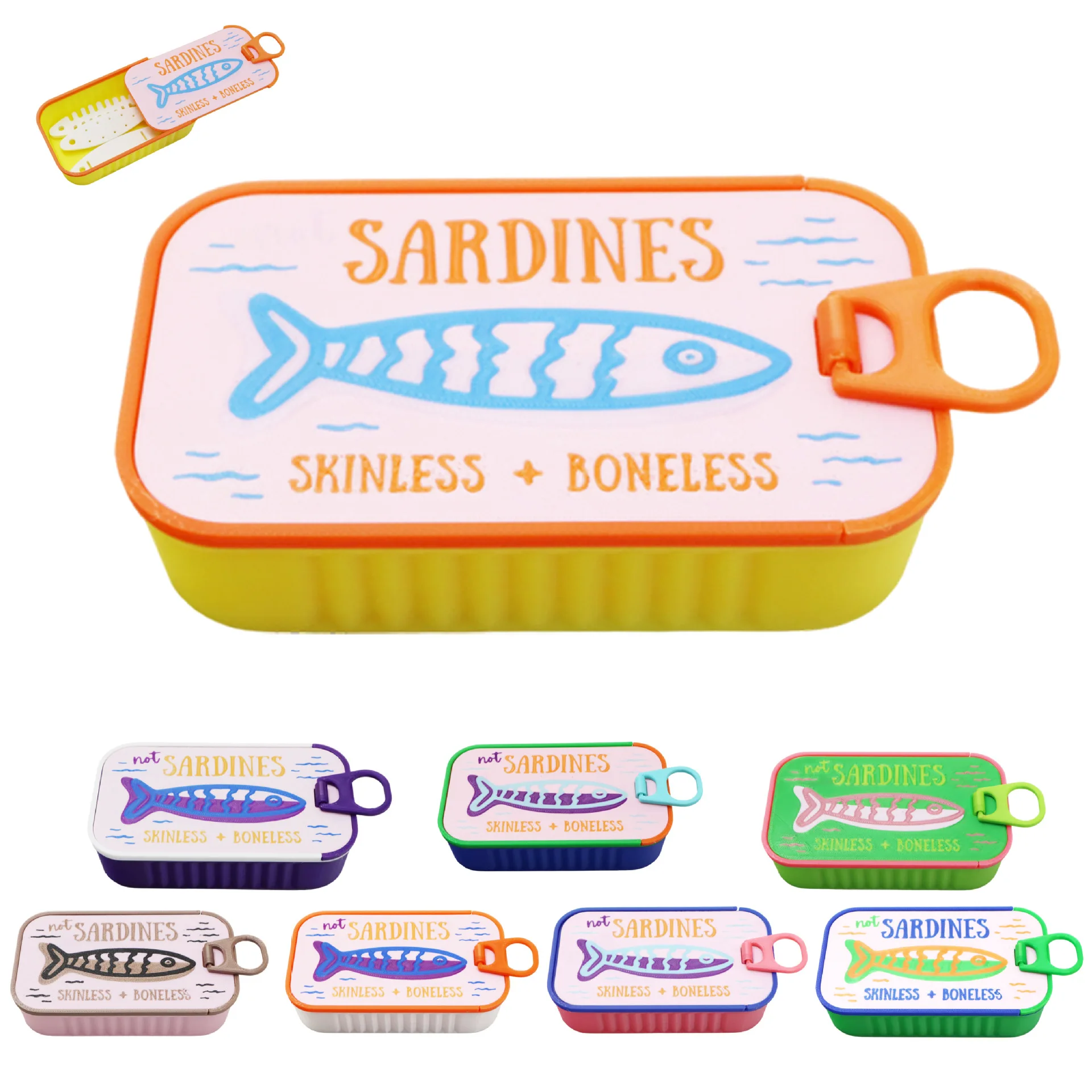 Accessories Travel Jewelry Box - Travel Jewelry Case Cute Sardine Tin