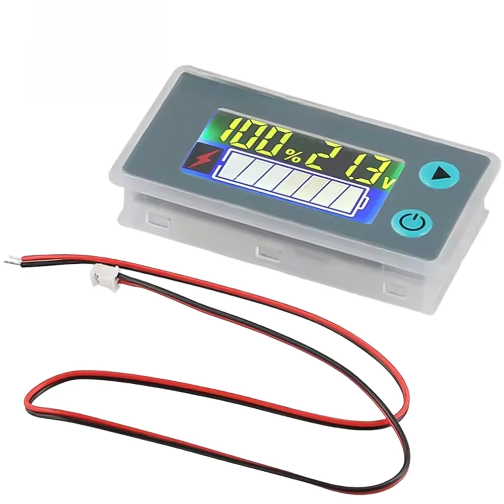 XD B66 Coulometric LCD Battery Monitor 10V 100V DC Input for For LIFEPO4 For Lithium Polymer and Non Standard Battery Packs