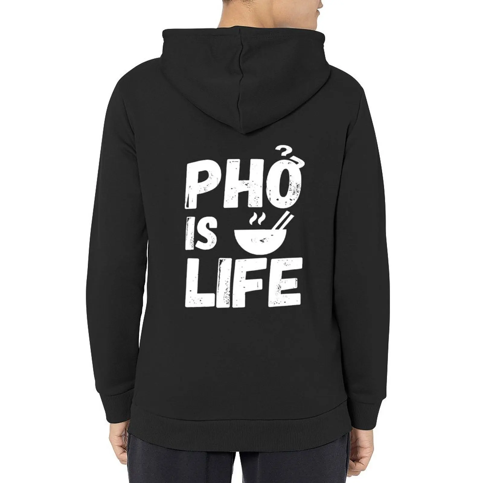 

Pho Is Life Hoodie autumn new products male clothes men's clothes japanese style tracksuits