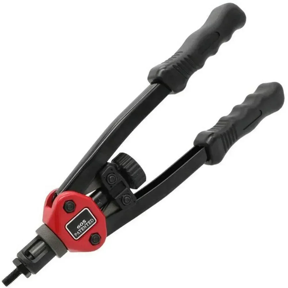 BT-605 pistola remachadora y accesorios de herramientas herramienta de tuerca de remache de inserción Manual mandril Manual M3 M4 M5 M6 M8 M10 M12