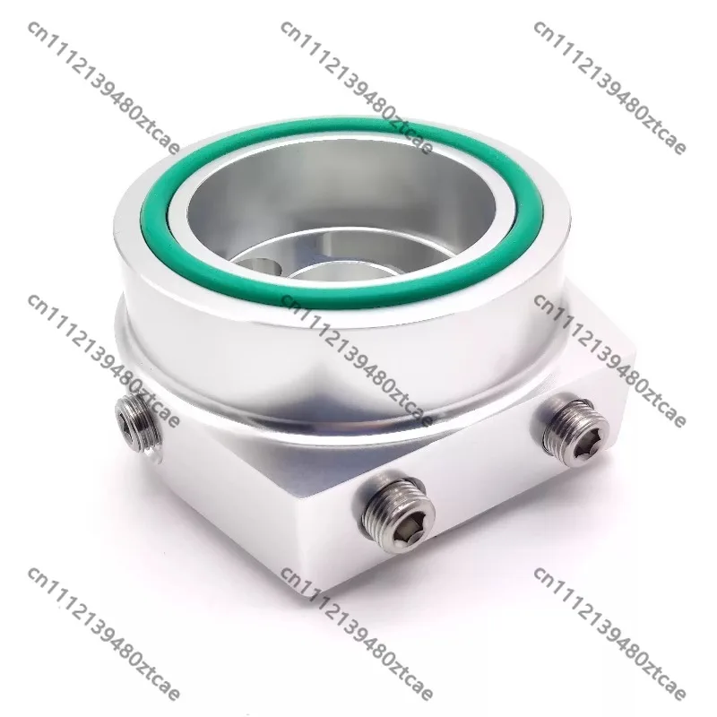 Racing Modified Spacer Type Oil Filter Sandwich Plate, Gauge Oil Sandwich Adapter, Oil Filter Sensor Spacer Sandwich Accessory