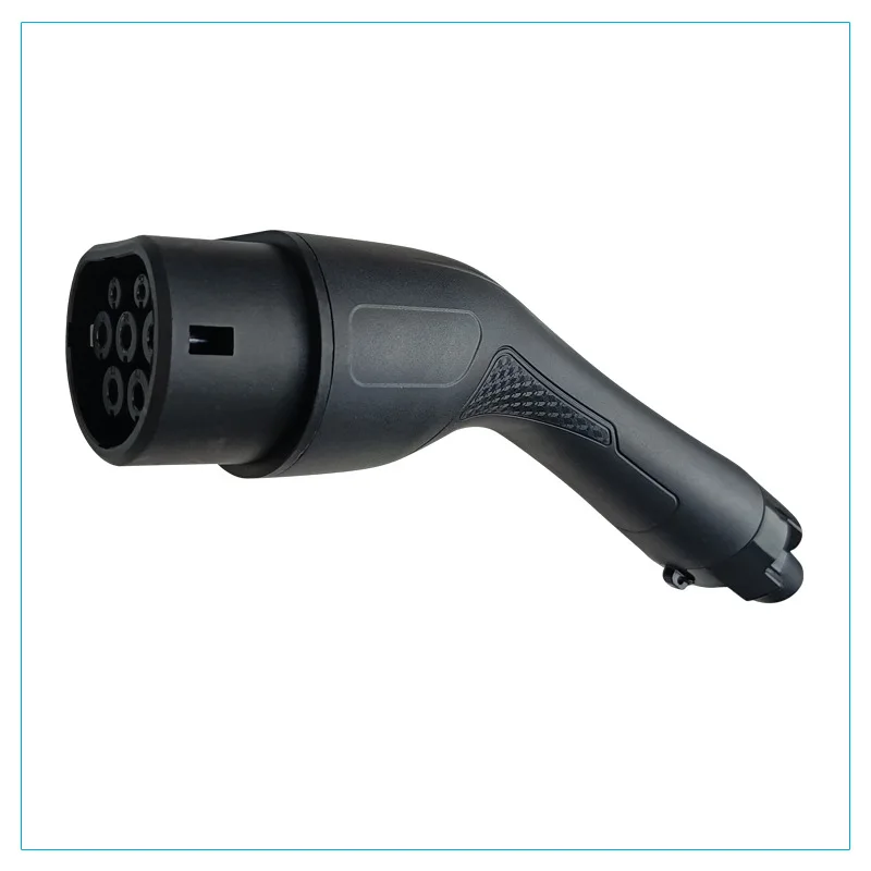 Vehicle Charging Station Replacement Plug for Electric Vehicles 16A 32A EV Charger Type 2 Male Plug to Female IEC62196-2 Adapter
