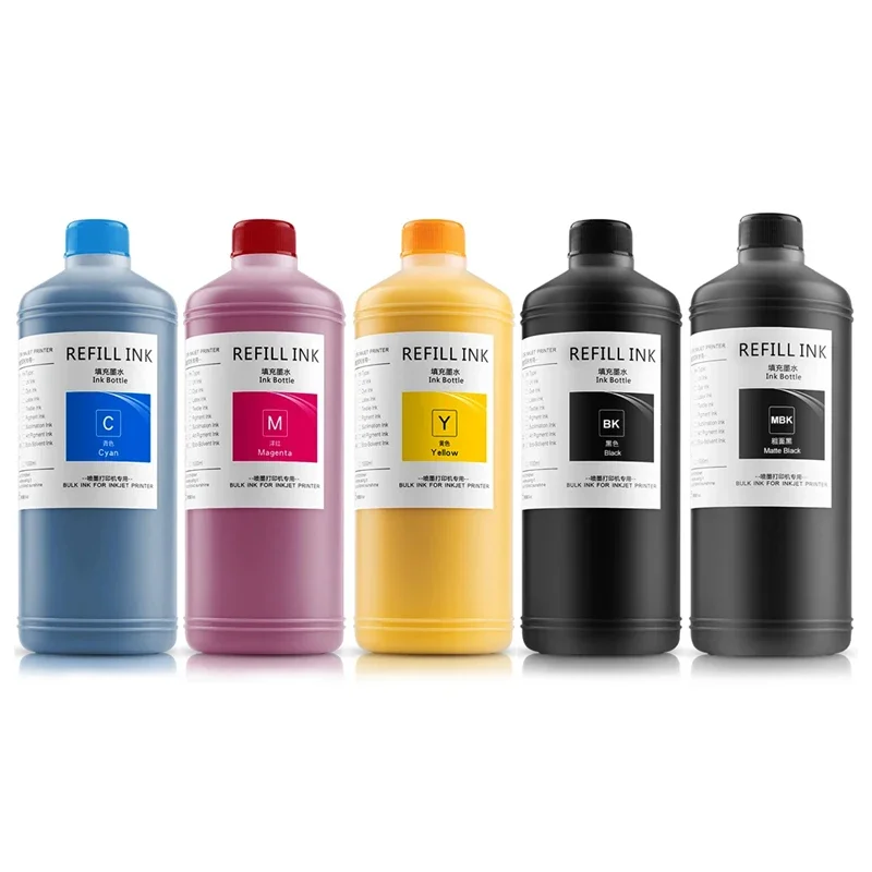 1000ML Sublimation Ink Heat Transfer Ink For Epson T3000 T3050 T3070 T3080 T3200 T3250 T3255 T3270 T3280 T5000 T5050 T5080 T5200