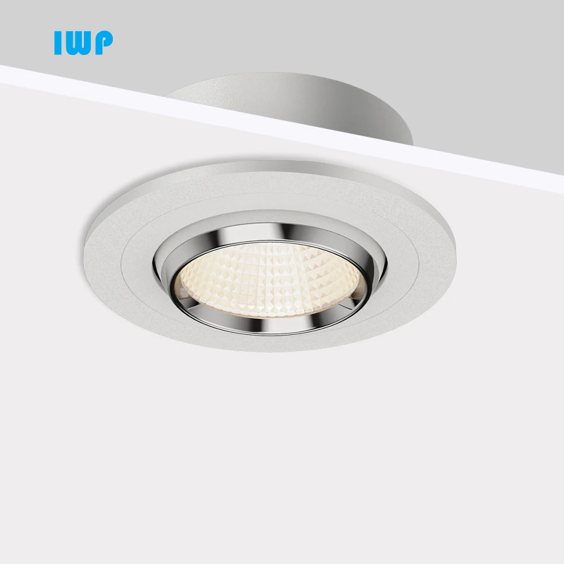 Faretto da incasso a LED impermeabile dimmerabile da incasso a soffitto luce profonda antiriflesso con foro luce da cucina per bagno faretto da balcone AC