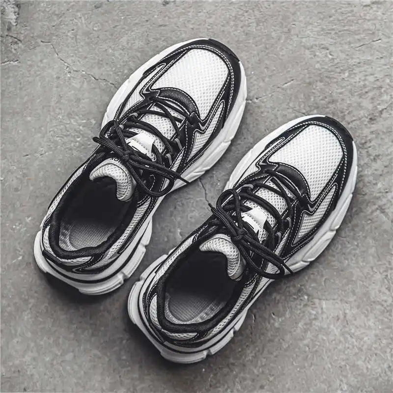 

Spring Thin Heel Hiking Accessory Men's Sport Running Sneakers Mountain Shoes For Men Style Order Leisure Tenni Shoos