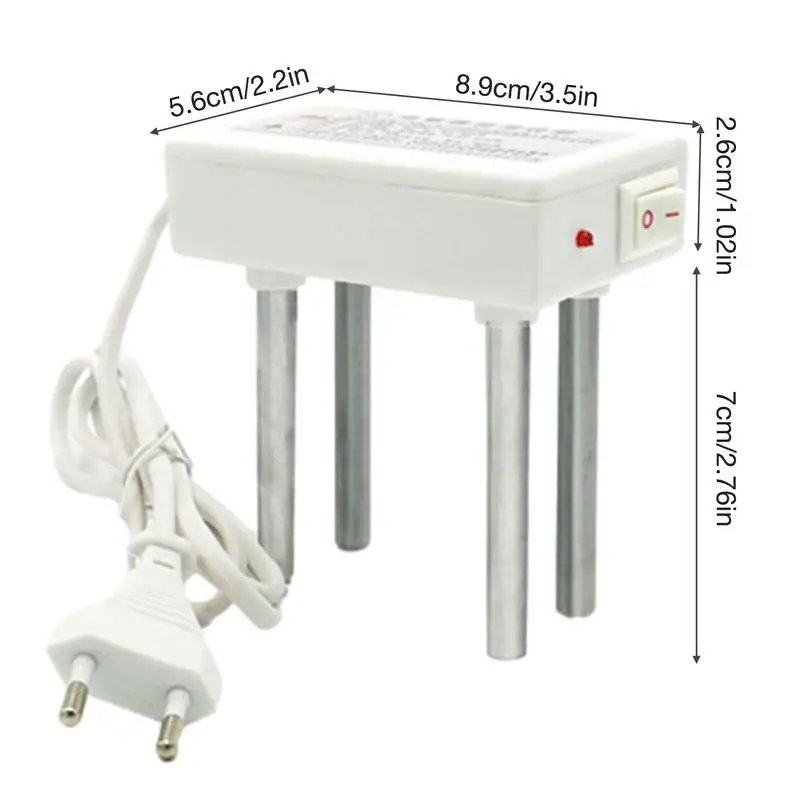 Imagem -06 - Água Casa Eletrólise Testador Qualidade da Água Detector Eletrólise Ferramentas de Água Medidor de Nível de Pureza da Água para Hidroponia Água