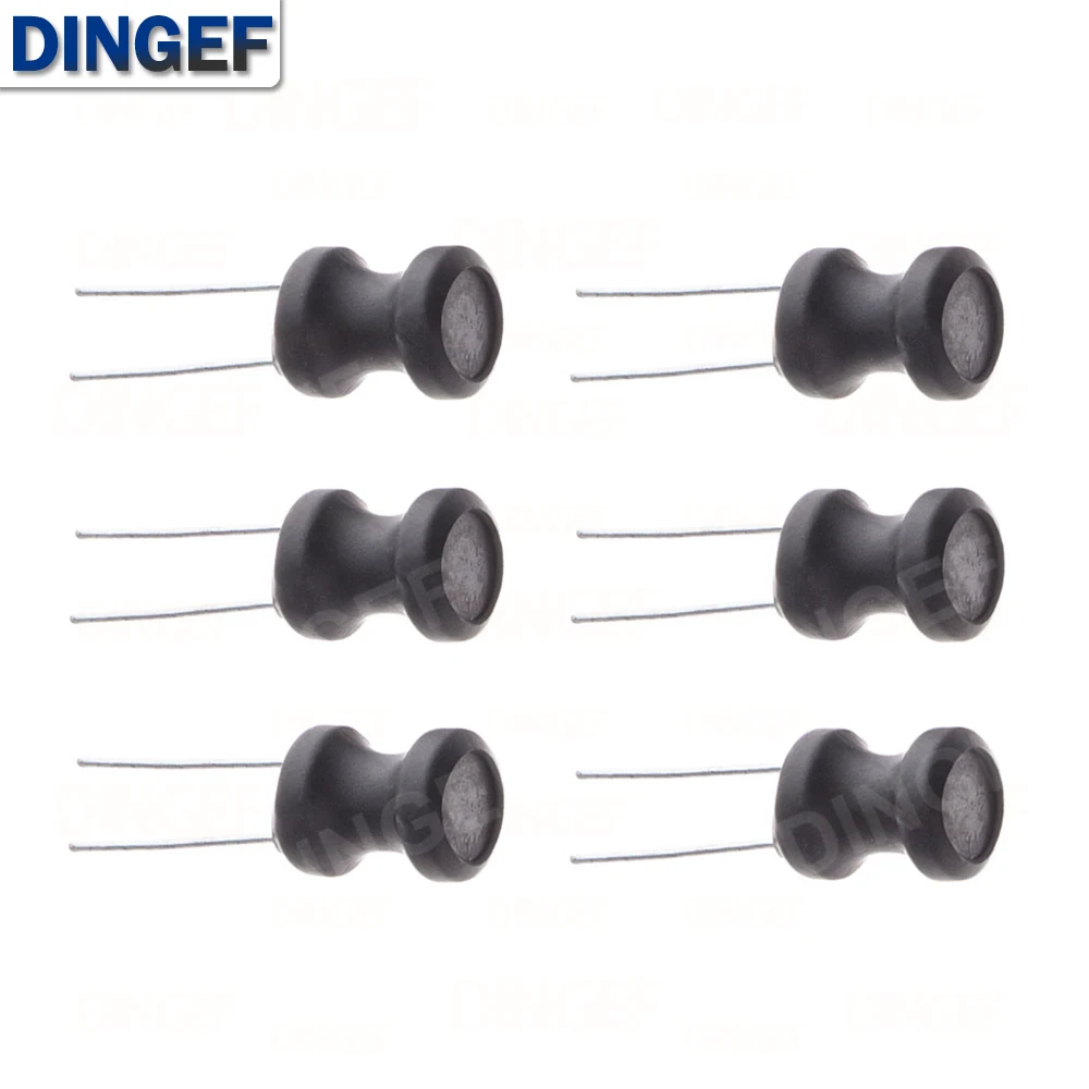 10PCS DIP Power Inductor 8X10MM 2.2UH 4.7UH 10uH 22uH 150uh 100uH 220uH 330uH 470uH 1MH 2.2MH 4.7MH 10MH Inductance 8*10mm 2Pin