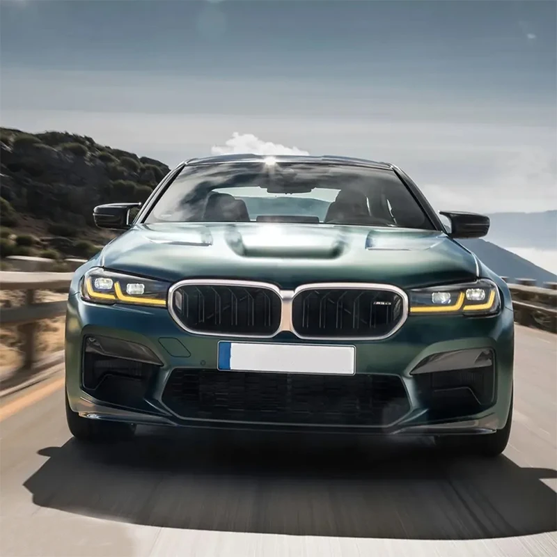 

New for 5 Series F10 Full Conversion Body Kit with Exhaust ABS Material Clip-on Universal Fitment