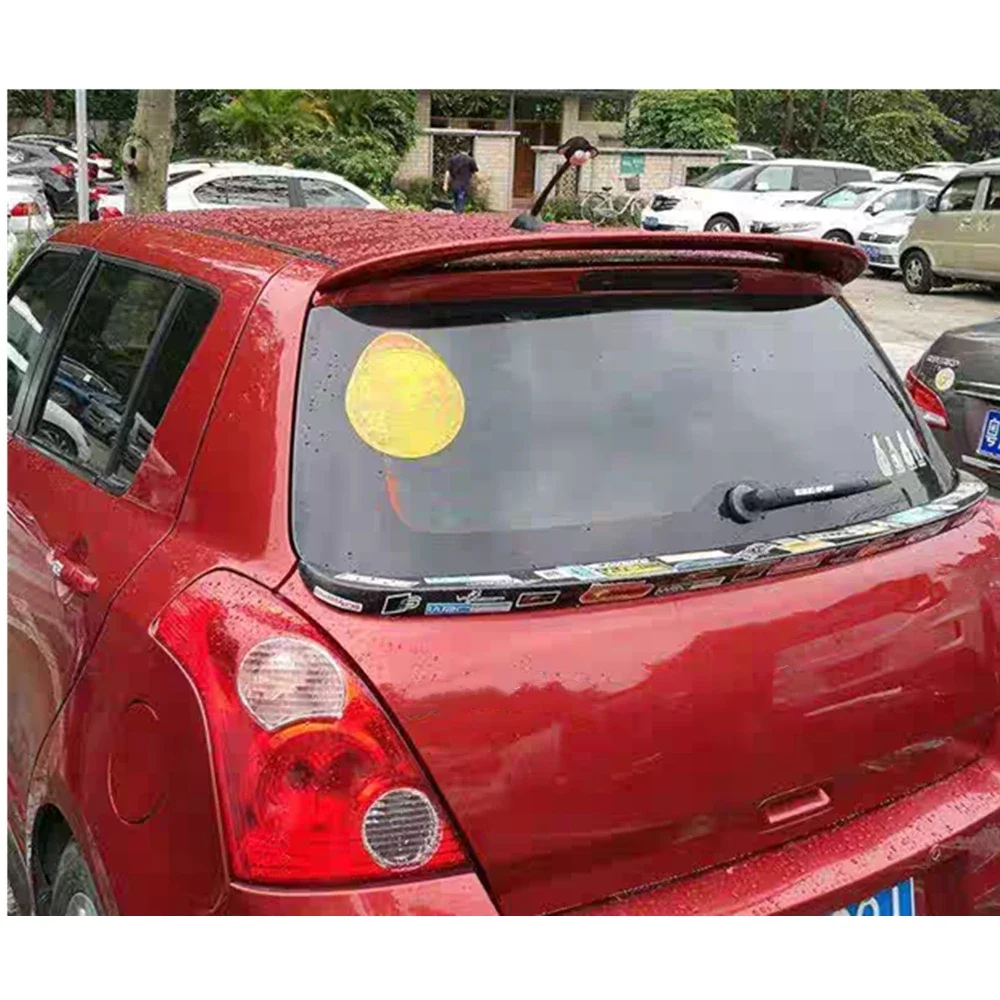 Upgrade ABS-Kunststoff-Dachspoiler für Suzuki Swift 2005 2006 2007 2008 2009 2010 2011 2012 2013 2014 2015 2016 – Detail 11