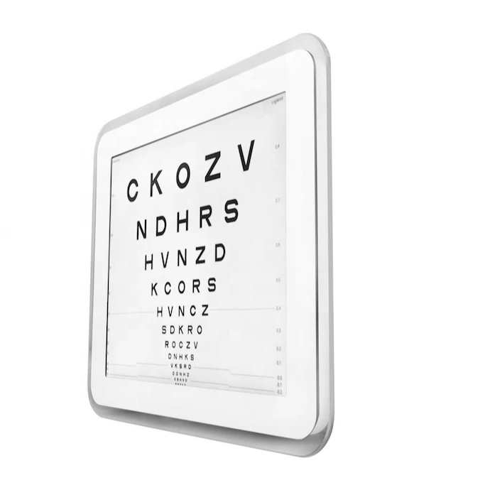 Optometry Instrument Big LCD Screen 17 Inch Vision Acuity Digital Eye Chart with High Resolution Display