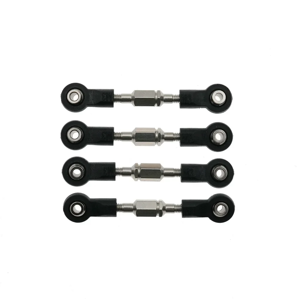 For SY1201 SY1202 SY1203 SY1204 Metal Adjustable Tie Rod Linkage Link Rod Set RC Car Upgrade Parts Accessories