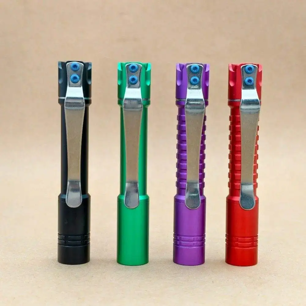 Reylight MK3 Pineapple Mini Aluminum Flashlight with Battery Nichia 519a 4000K LED  EDC Flashlights