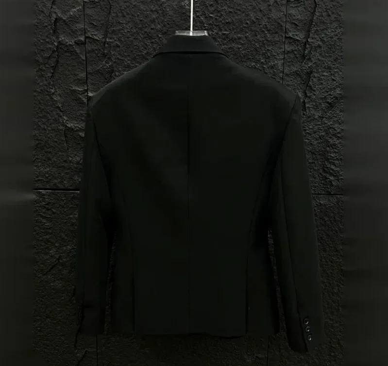 New Arrival Tailored Wedding Suits for Man 2Pcs Blazer Pants Peak Single Breasted Crystal Hot Fix Evening Party Customized