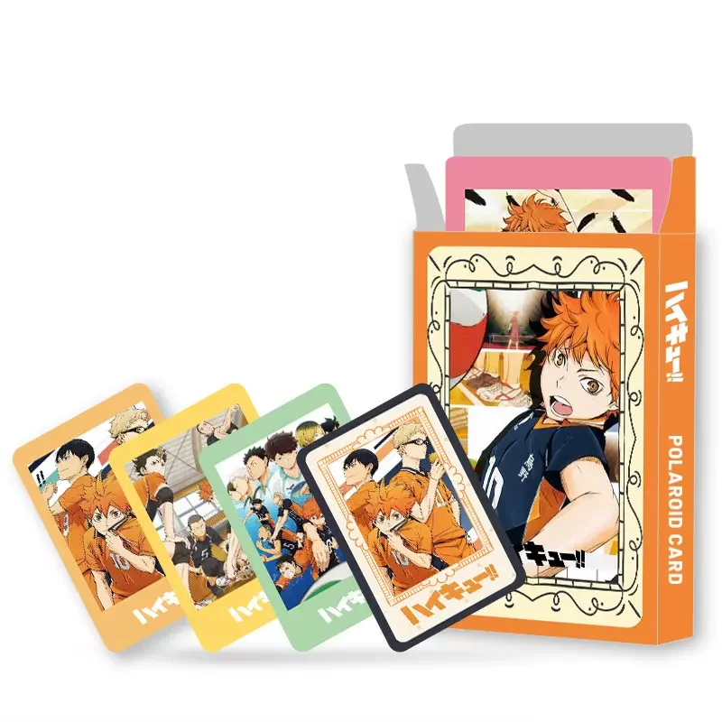 Anime Haikyuu!! Shoyo Hinata Tobio Kageyama Cosplay Double-faced Instant Camera Treasure Card   Ambitus