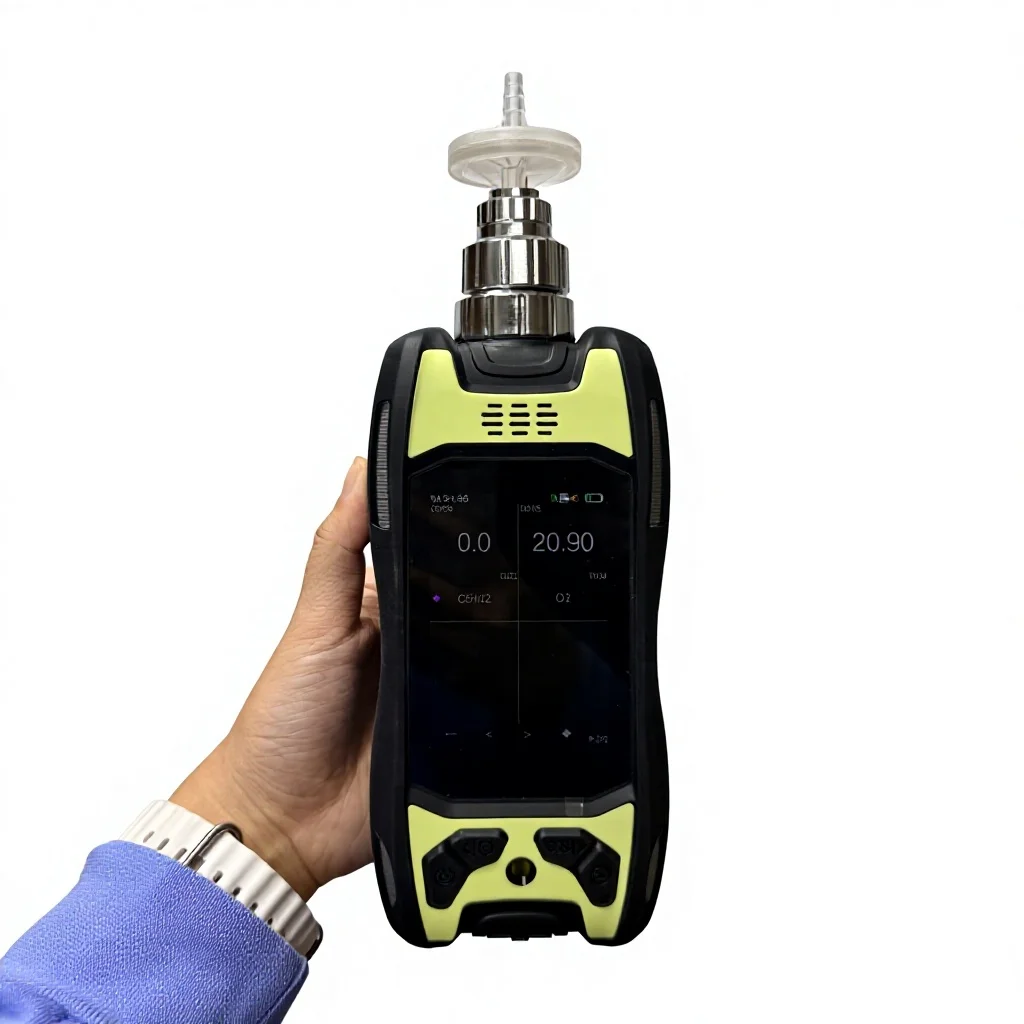 MS600S-AQI Portable 6 in 1  Intelligent Air Quality  for O2  LEL  Detection
